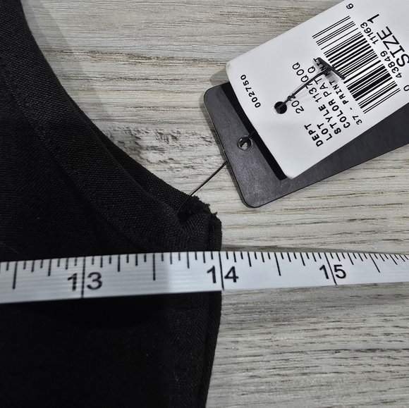 BCX Juniors Black and White Patterned Dress Size 1 NWT - Picture 4 of 6